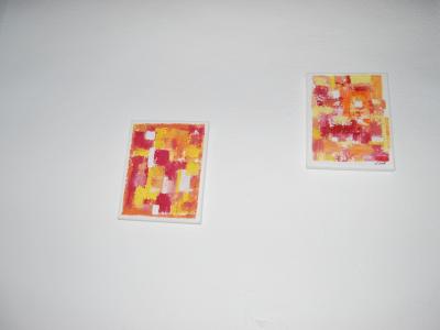 Selbstgemalte Bilder zu verkaufen