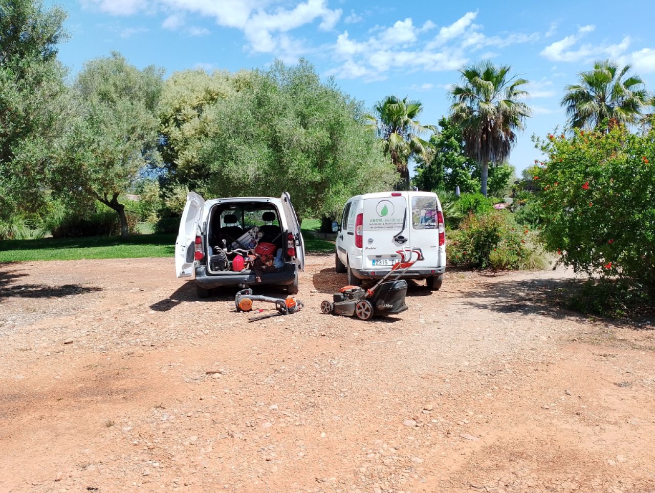 Selbstständiger Gärtner