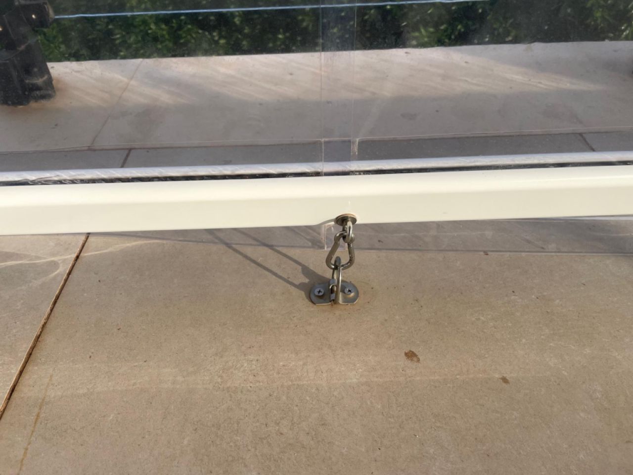 Senkrechtmarkise 400cm X 260cm. KLAR