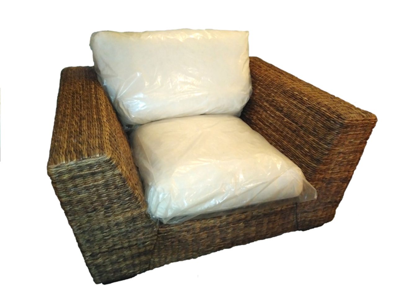 Sessel BOSTON, NEU, geflochten aus Manila Hanf (Abaca)