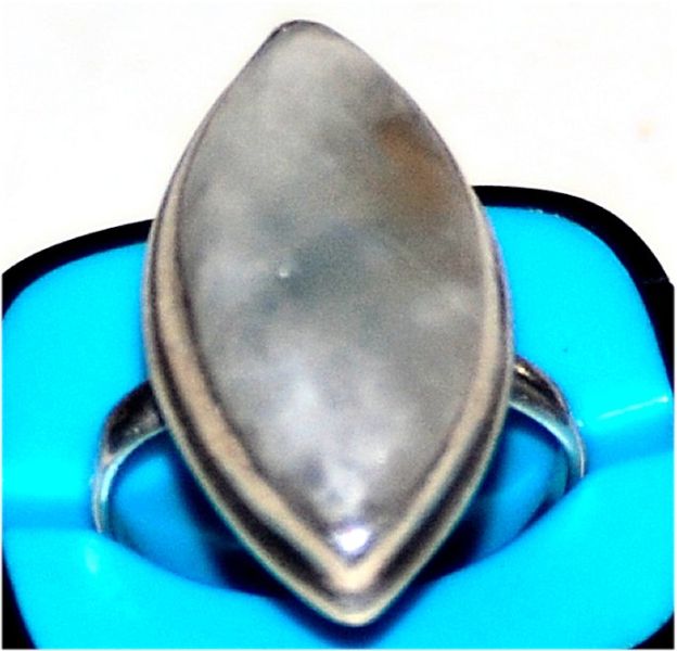 Set, 925 Ag, Moonstone, Gemstone Vintage, Necklace, Ring, Bracelet