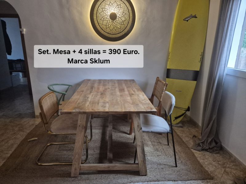 Set Mesa + Sillas SKLUM