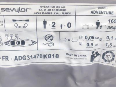 Kayak de aventura Sevylor