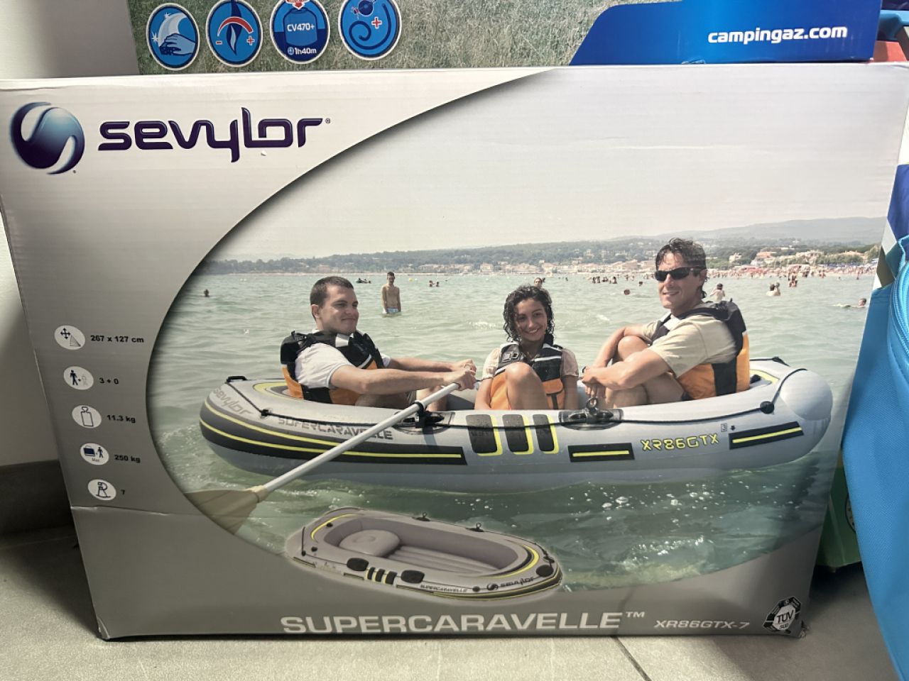 Sevylor Schlauchboot Supercaravelle XR86GTX-7 (3 Personen) | NEU