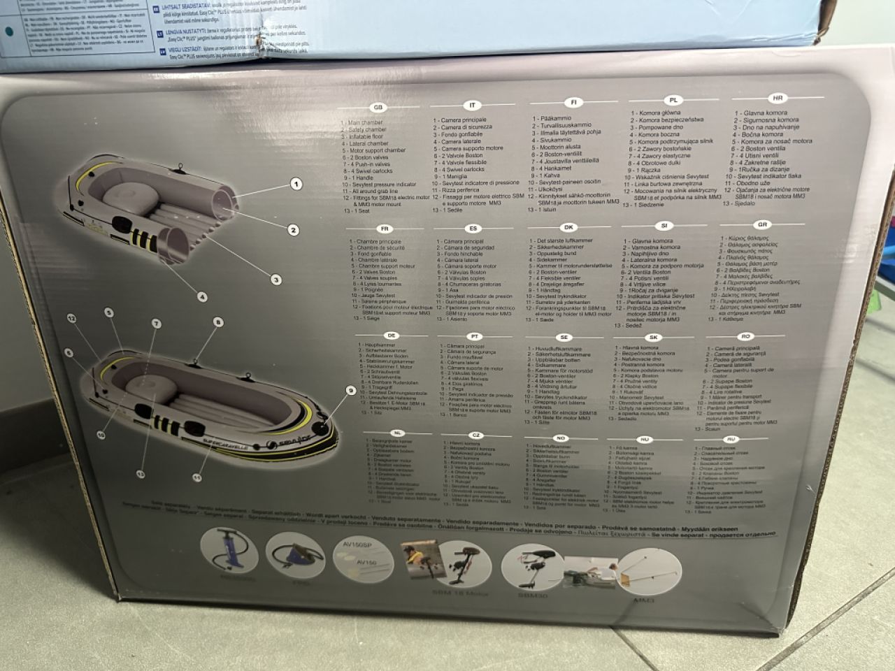 Sevylor Schlauchboot Supercaravelle XR86GTX-7 (3 Personen) | NEU