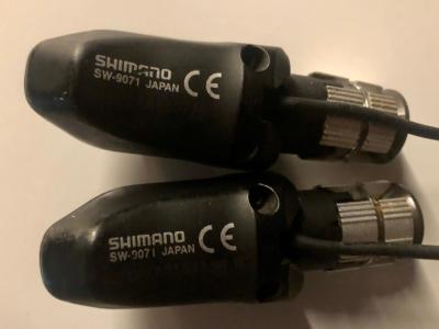 Shimano Juego de palancas de cambio STI Dura-Ace 9071 Di2 TT - IST9071PA