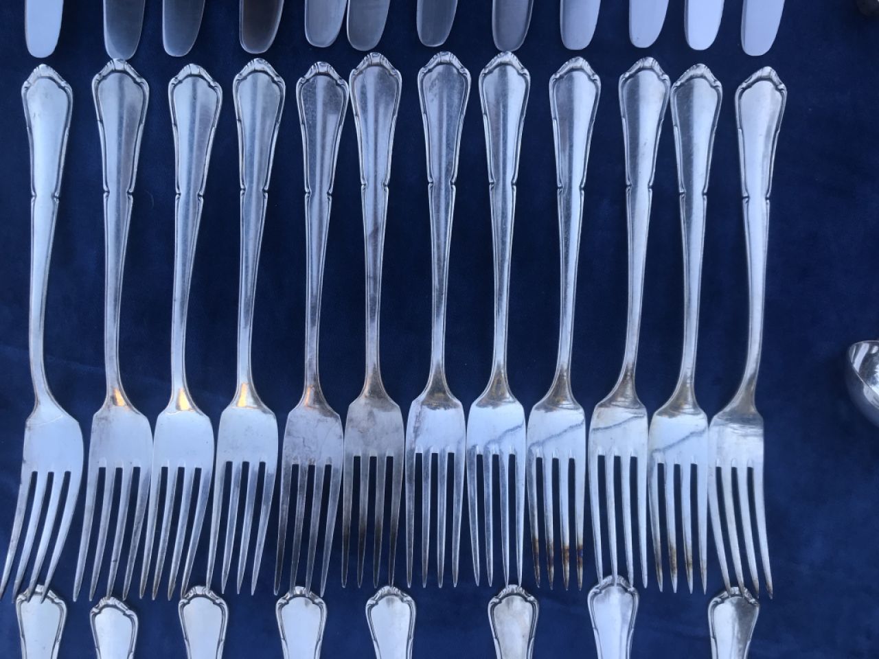 Silberbesteck Auerhahn