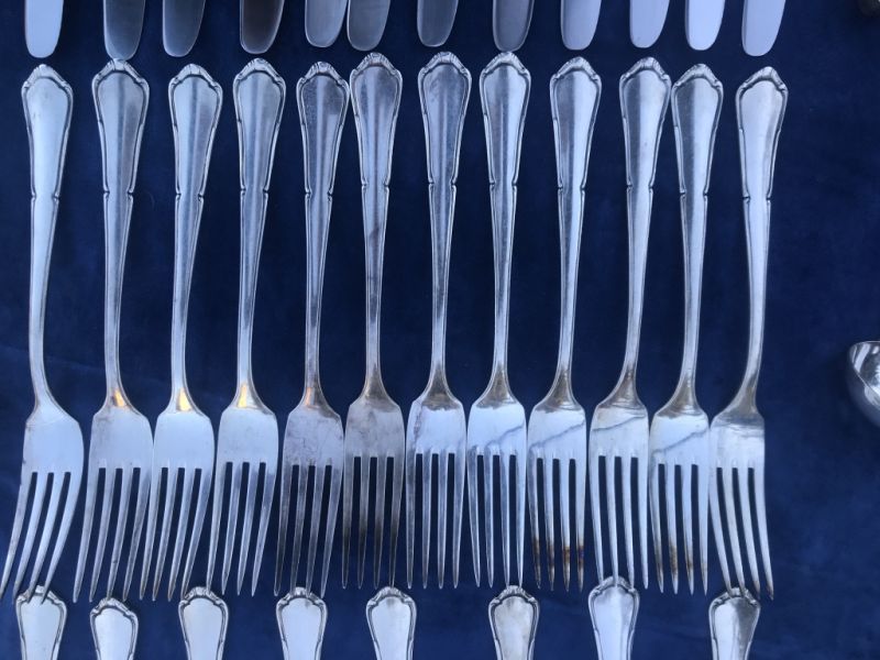 Silberbesteck Auerhahn