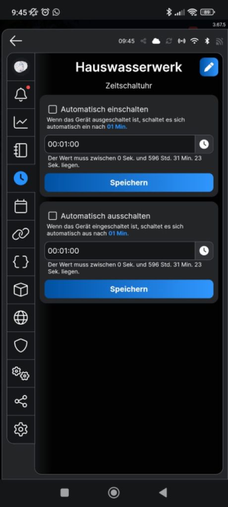 Smart home, controlled, measured and monitored by Shelly