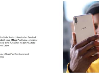 Smartphone Handy WIKO Y80 mit 4G Dualsim