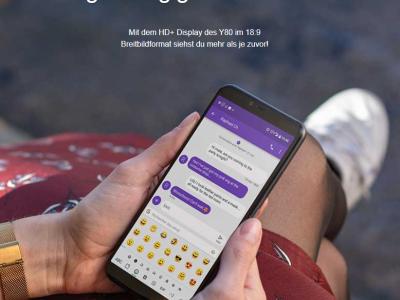Smartphone Handy WIKO Y80 mit 4G Dualsim
