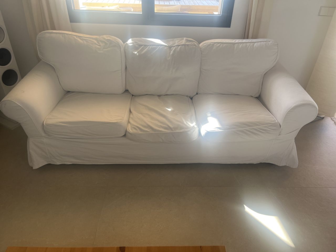 White sofa