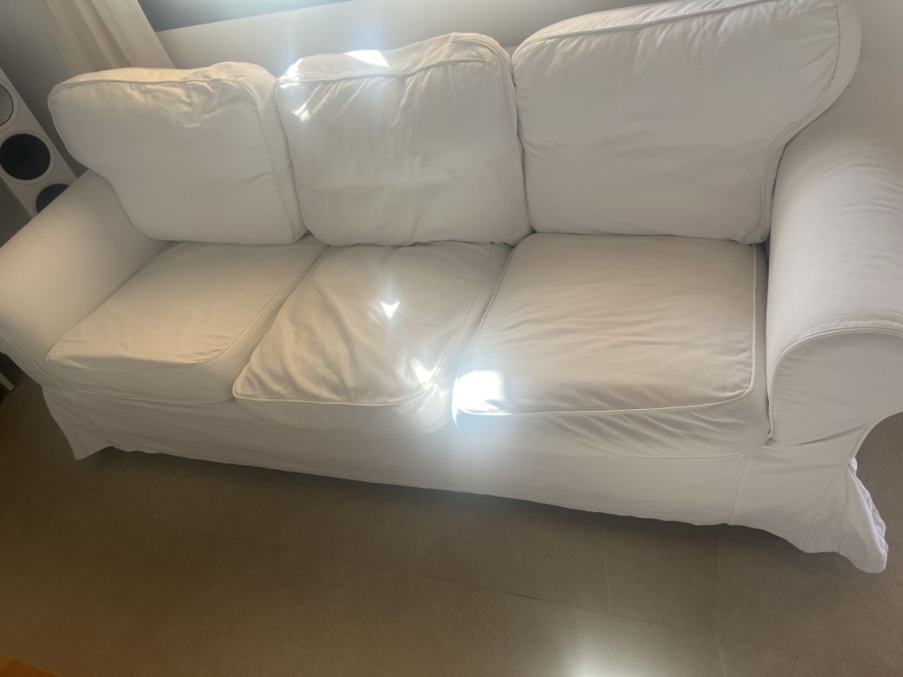 White sofa