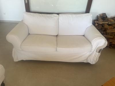 White sofa
