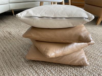 Soft Lederkissen