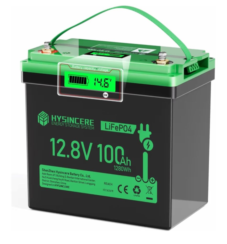 Solar batteries LiFePO4, 12 V 100 Ah and 200 Ah
