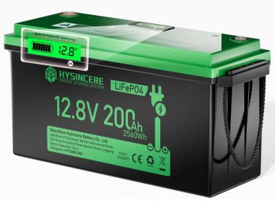 Solar batteries LiFePO4, 12 V 100 Ah and 200 Ah