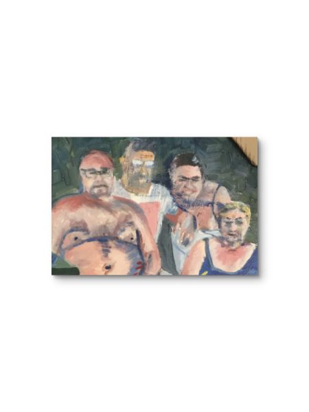 Sunday picnic portrait on the beach