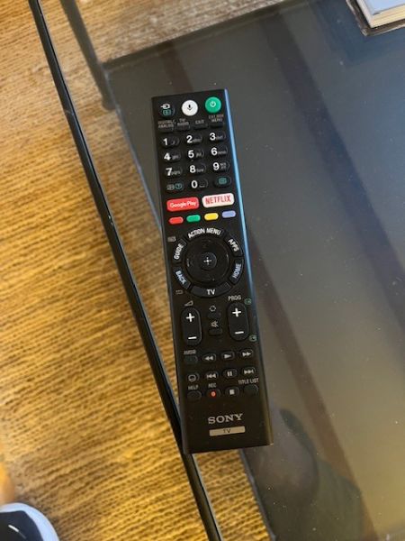 Sony 55" flat-screen TV KD-55XF7596