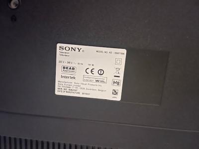 Sony 55" flat-screen TV KD-55XF7596