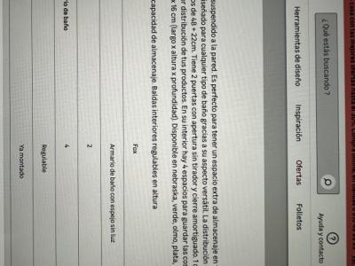 Armario de baño con espejo Armario de Baño blanco NUEVO