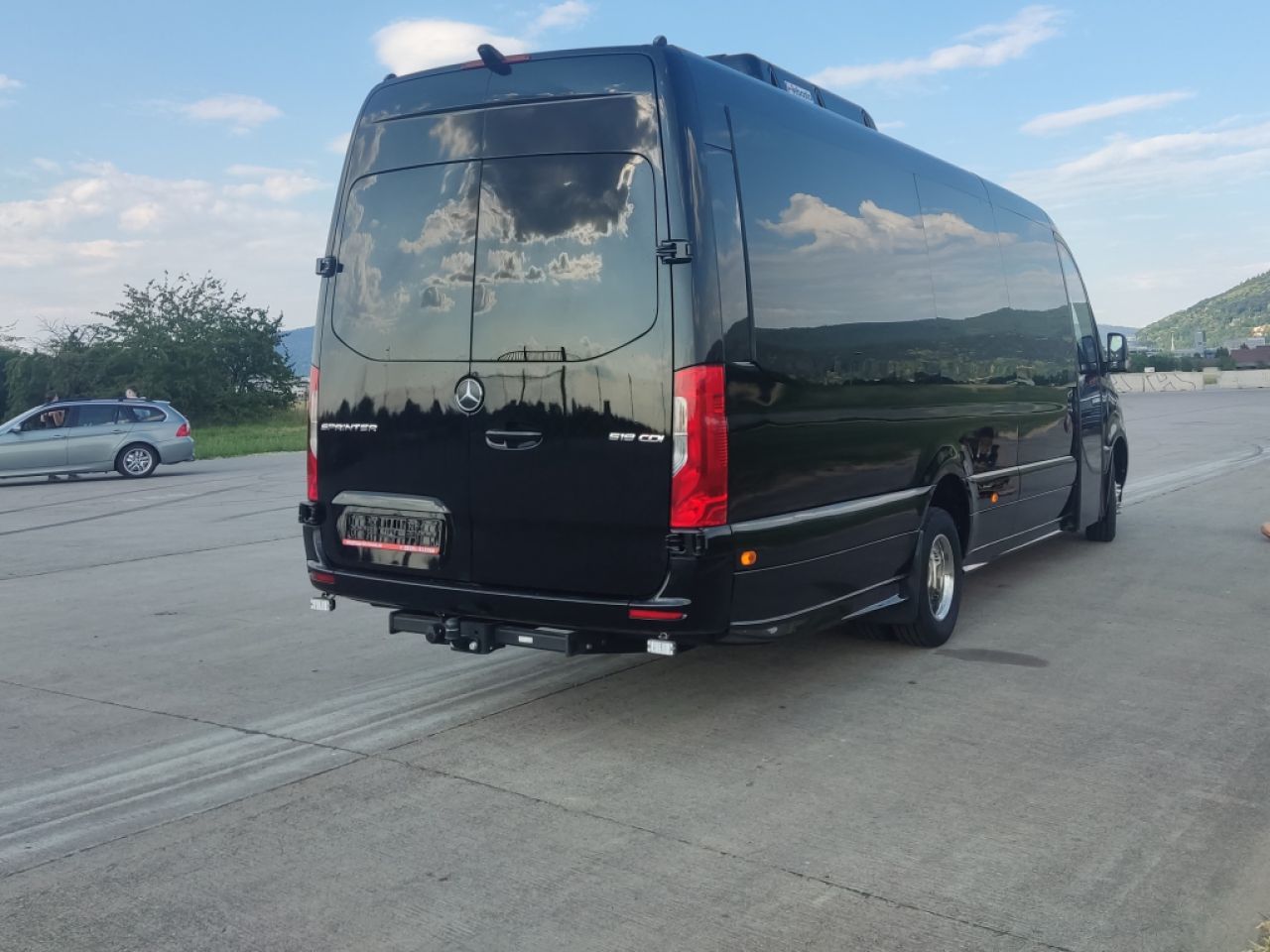 Sprinter 519 Confort 24 plazas, Como nuevo 4500 km AC, aire acondicionado asientos cama