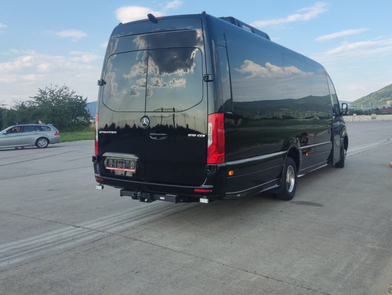 Sprinter 519 Confort 24 plazas, Como nuevo 4500 km AC, aire acondicionado asientos cama