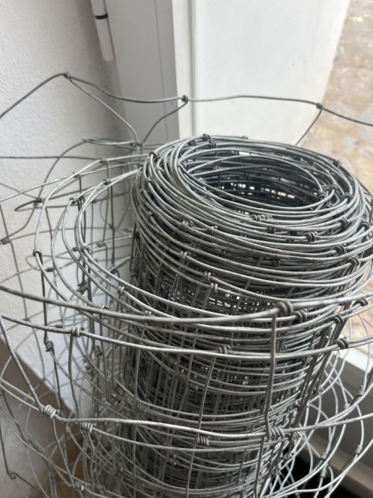 Stable Metal Fence for Livestock 25m Garden Fence 1 meter high