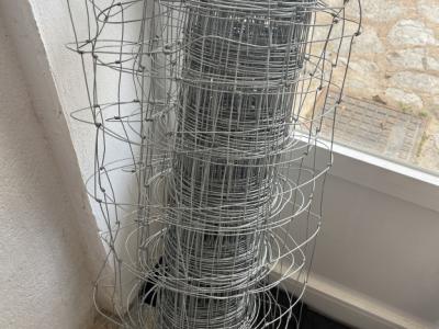 Stable Metal Fence for Livestock 25m Garden Fence 1 meter high