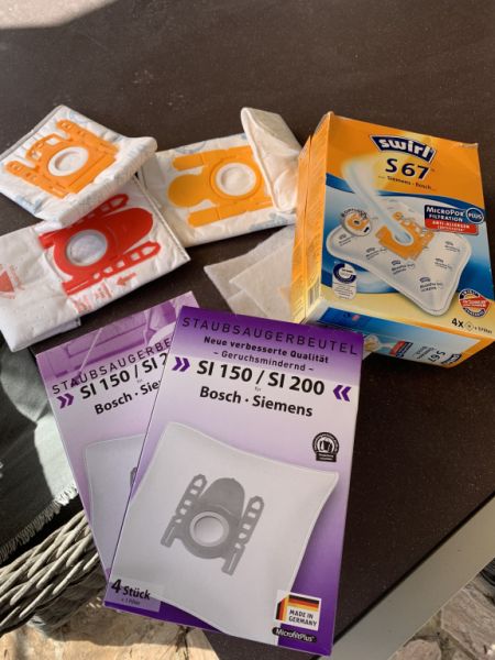 Vacuum cleaner bags for Bosch/Siemens