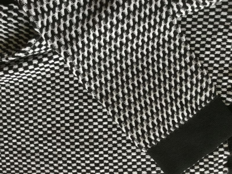 STEFANEL Edler Pullover, Gr.S, Schwarz Weiß NEU!