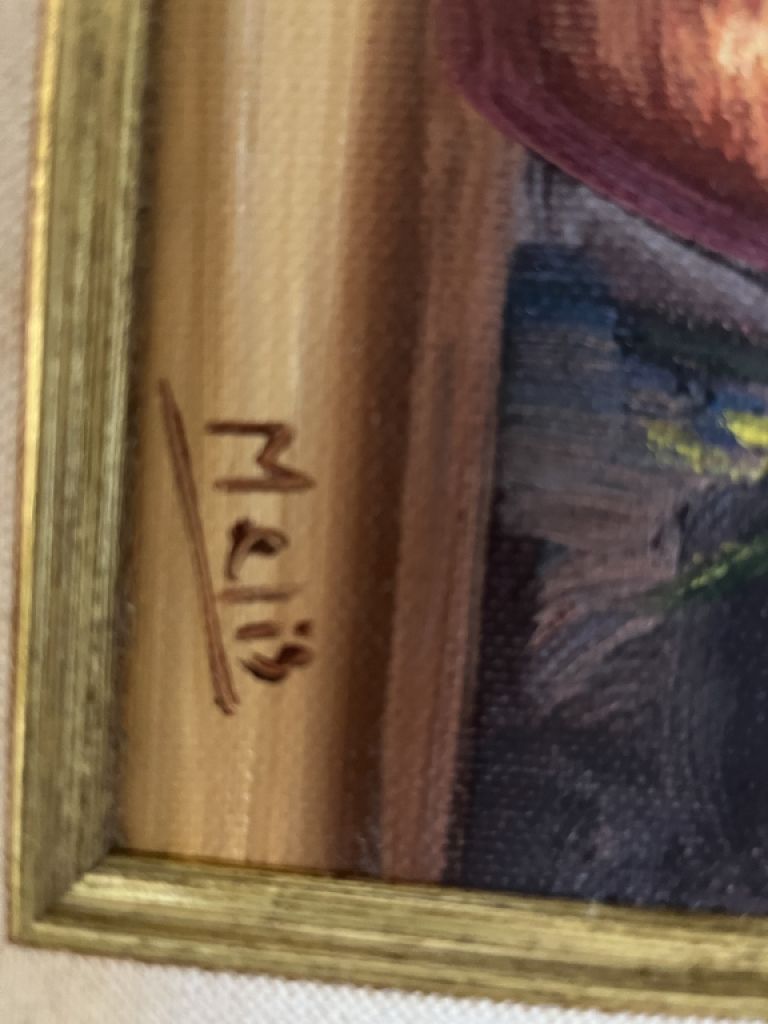 Stillleben in Öl von Melis