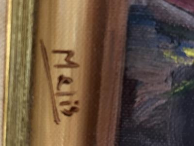 Stillleben in Öl von Melis