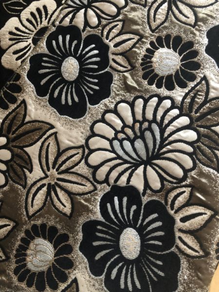 Fabric for bed throw