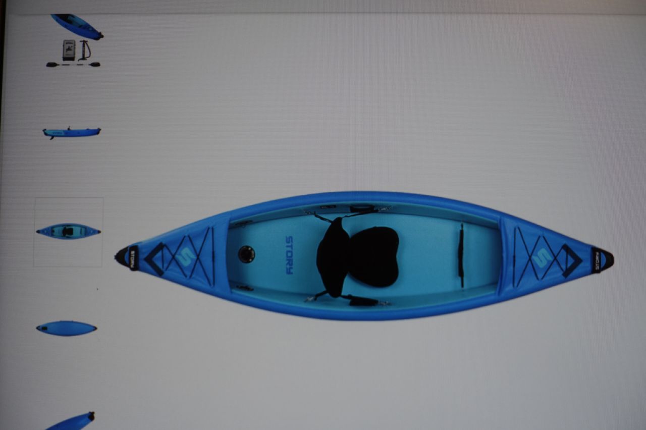 STORY Division Aufblasbares 1Personen Kajak