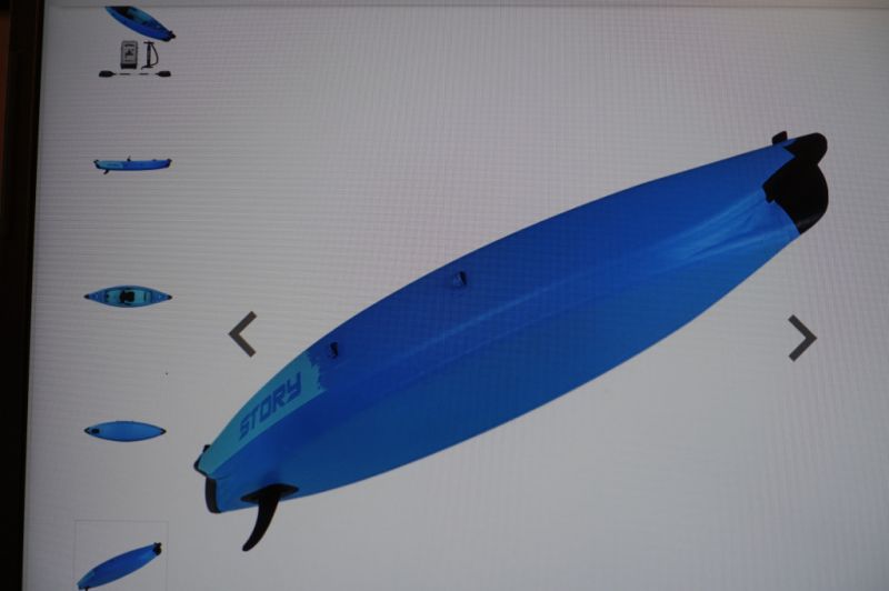 STORY Division Aufblasbares 1Personen Kajak