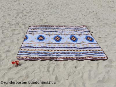 Beach and Camping Blanket - 2x2m