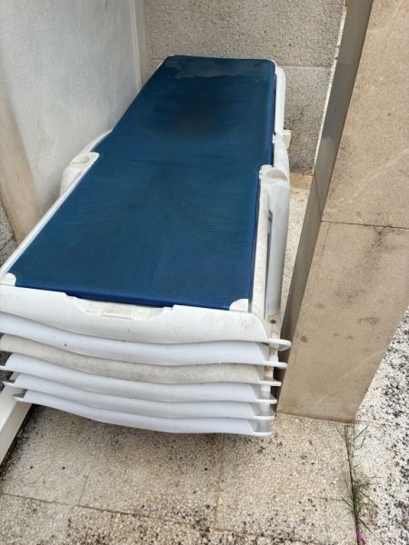 Sun loungers, 6 pcs.