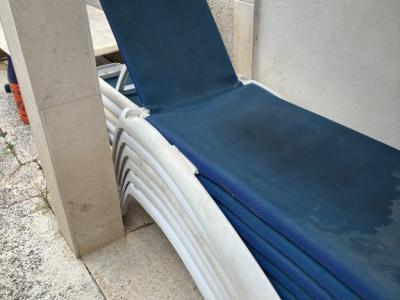 Sun loungers, 6 pcs.