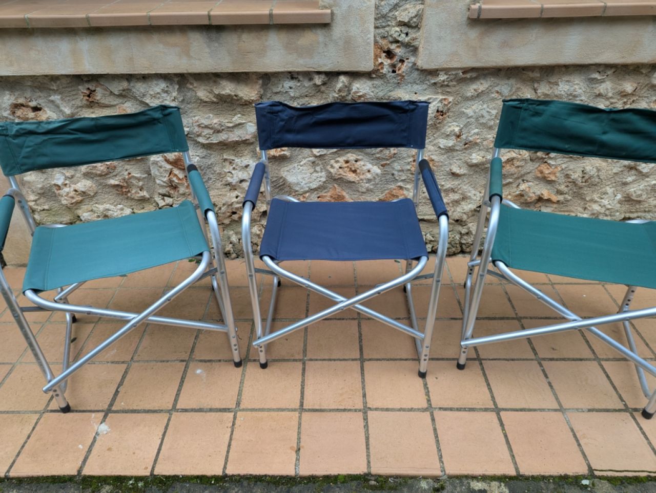 Beach chairs 3 pieces