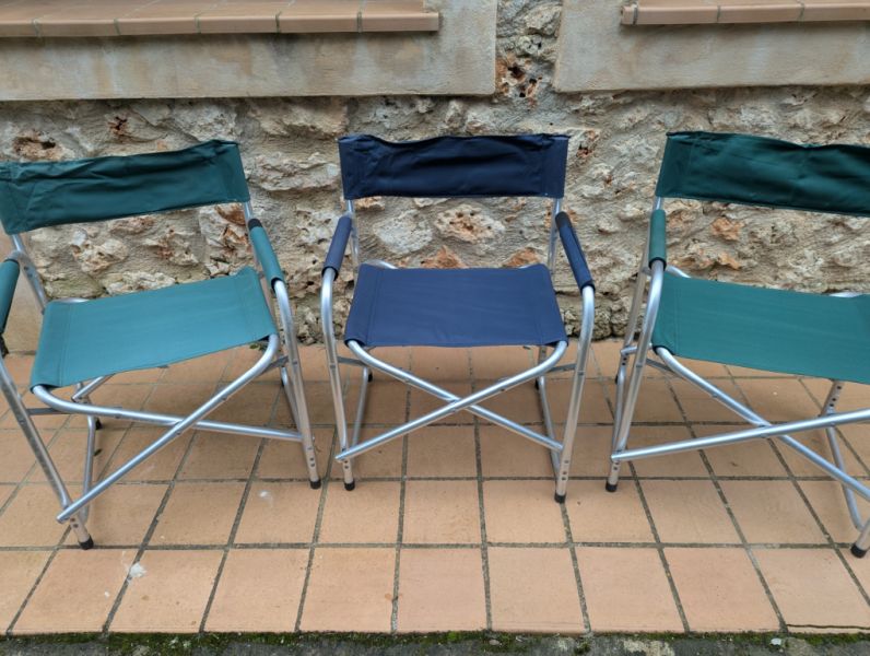 Beach chairs 3 pieces
