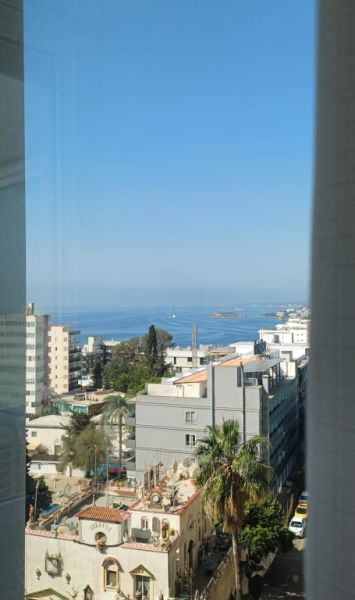 Studio mit Panoramablick auf das Meer in Cala Major