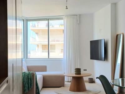 Studio mit Panoramablick auf das Meer in Cala Major