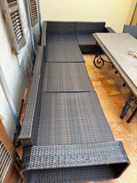 super schöne Rattan Loung Möbel Sitzgarnitur Terrassen Möbel Sofa