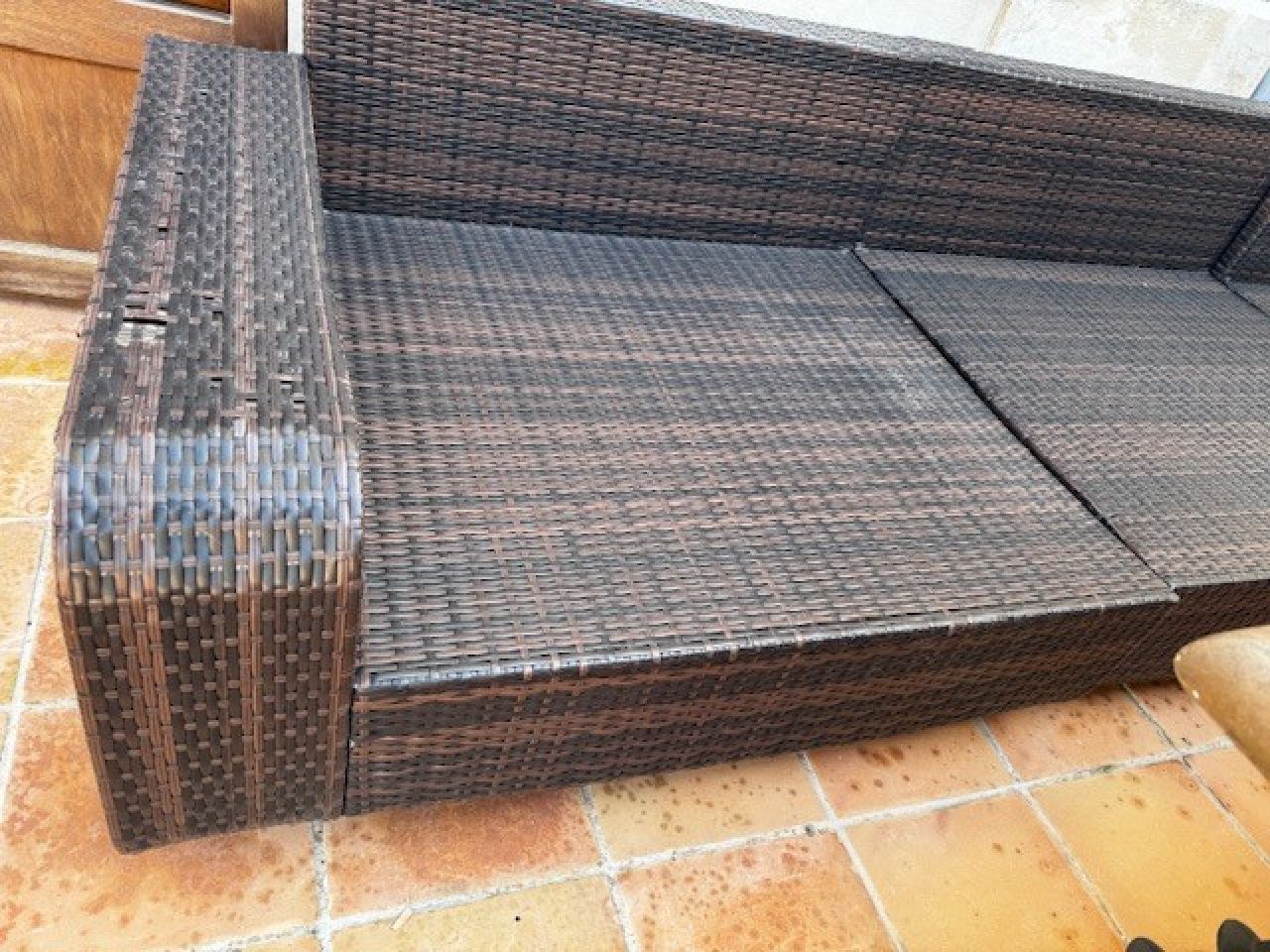 super schöne Rattan Loung Möbel Sitzgarnitur Terrassen Möbel Sofa