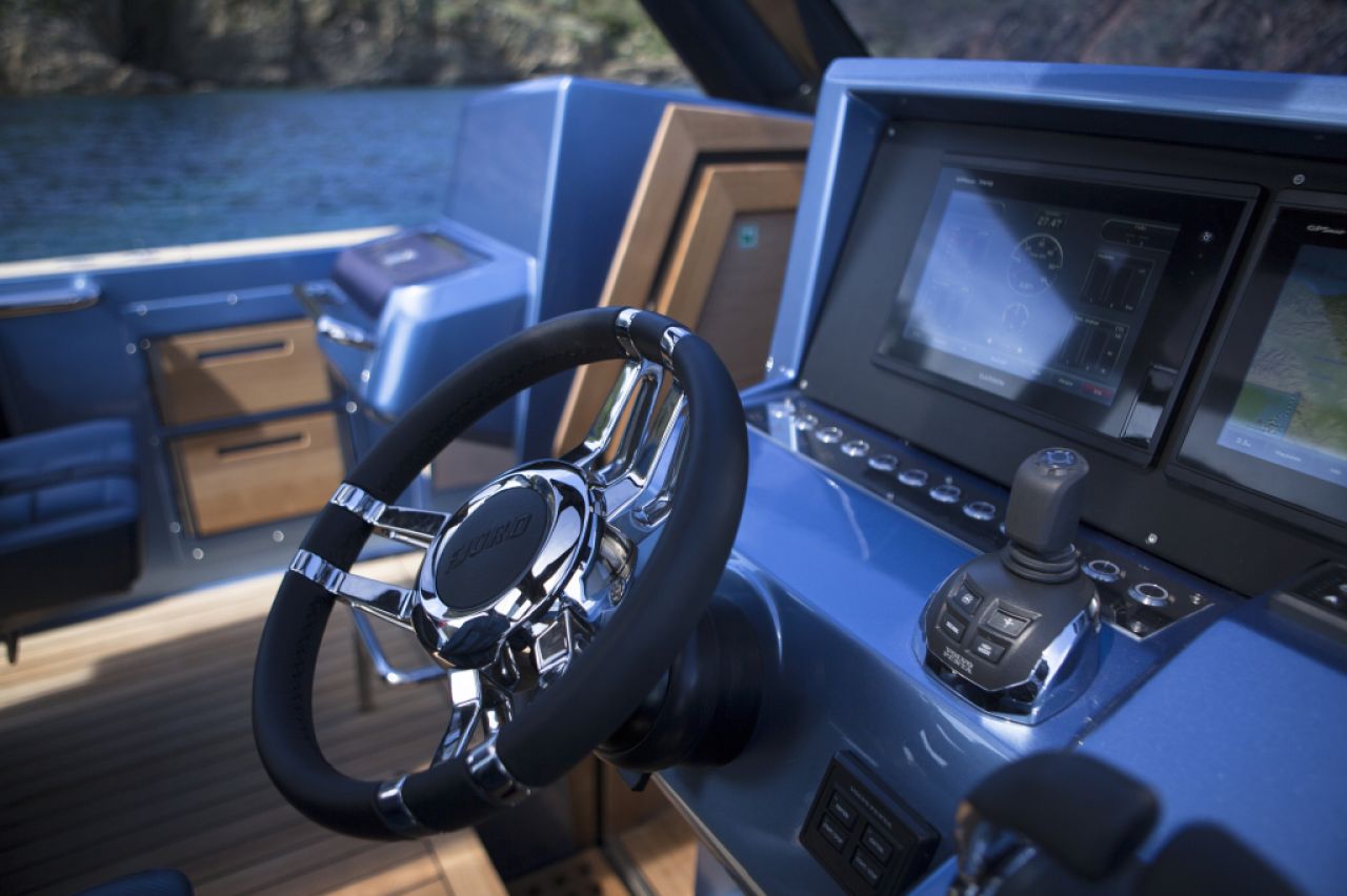 Tagescharter mit Skipper – FJORD 40 Open ab Cala d’Or