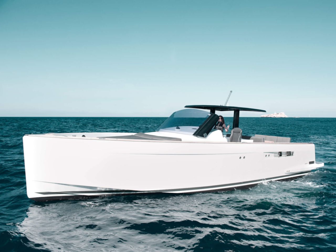 Tagescharter mit Skipper – FJORD 40 Open ab Cala d’Or