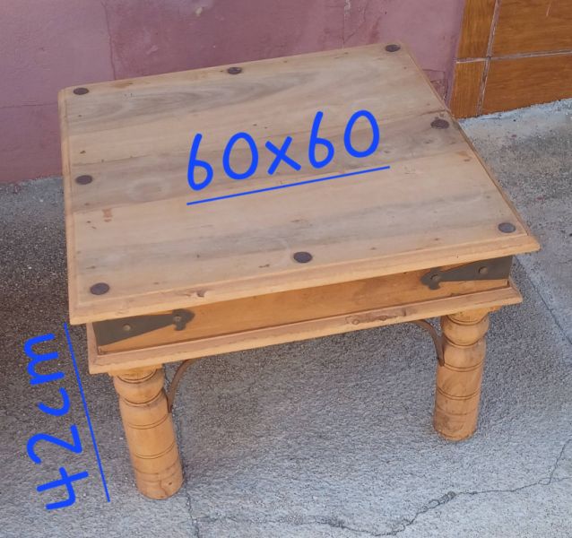 Teak side table