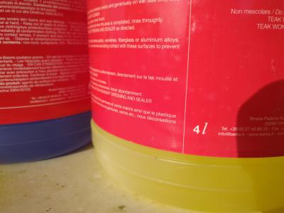 Teak Cleaner und Brightener von TEAK WONDER