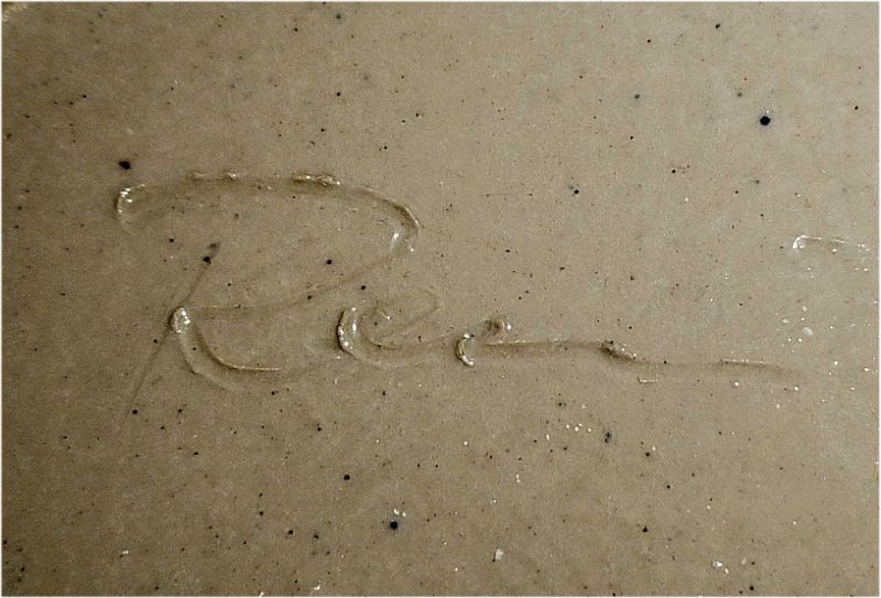 Tee-Gedeck, Teekanne, Stövchen, Tasse, Keramik, handgetöpfert, handbemalt